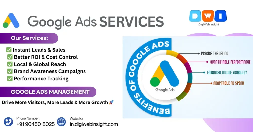 Google Ads Services Dehradun India 1 The DigiWeb Insight logo, representing our expert Google Ads Services Dehradun India