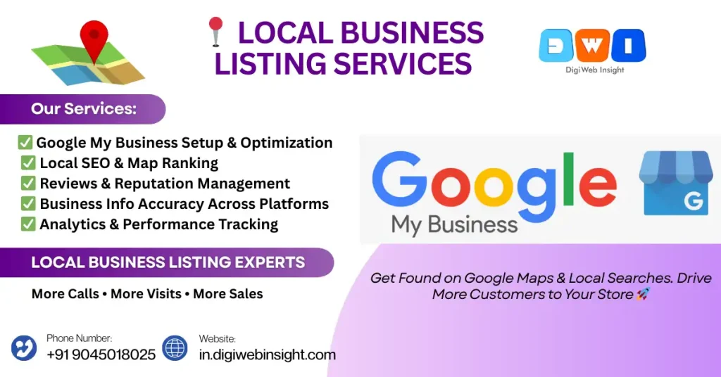 Local Business Listing Services Dehradun India 1 Local Business Listing Services Dehradun – improve local visibility and Google ranking with DigiWeb Insight.